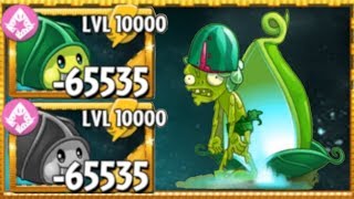 Plants vs Zombies 2 Zoybean Pod Upgraded to Level 10000 PvZ2 verammod verampvz [upl. by Ahseym]