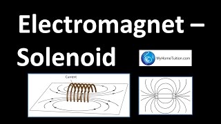 Electromagnet  Solenoid  Electromagnetism [upl. by Ailime]