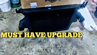 60 powerstroke intercooler upgrade [upl. by Erlina39]