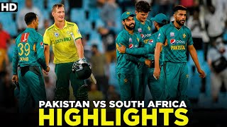 Highlights  Pakistan vs South Africa  T20I  PCB  ME2A [upl. by Auhsuj]