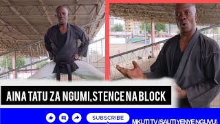 JIFUNZE KARETI KARATE AINA TATU ZA NGUMI STENCE NA JINSI YA KUZUIA [upl. by Tricia]