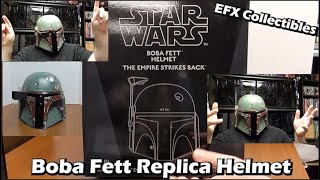 REVIEW  Boba Fett Replica Helmet  EFX Collectibles [upl. by Pebrook704]