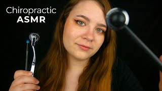 Chiropractic Assessment Reflex Sensation amp Range of Movement Testing Palpation 🌟 ASMR Roleplay [upl. by Ahsenroc]