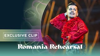 WRS  Llámame  Exclusive Rehearsal Clip  Romania 🇷🇴  Eurovision 2022 [upl. by Crescint]