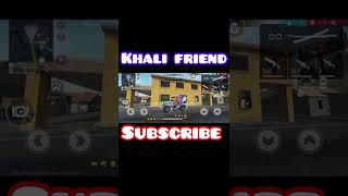 Khali friend shorts freefire gaming shorts [upl. by Rodrique]