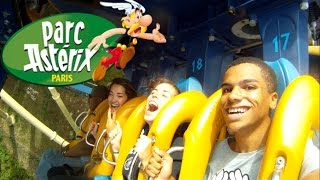 Journée au Parc Astérix  Oziris Goudurix Tonnerre de Zeus et plein dautre On ride POV [upl. by Eanat]