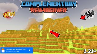 Complementary Reimagined Shaders For Minecraft PE 12122 🎀  Shader MCPE 121  Low End Devices [upl. by Maddeu]