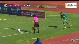 Zimbabwe vs Lesotho Full Highlights 30 HollywoodBets COSAFA Womens Championship 2024 Today Match [upl. by Betti]