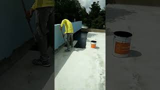 Application of Bitumen Primer for Torch Membrane Waterproofing [upl. by Lari]