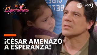 ¡Cesar amenaza con dañar a Esperanza si Elsa no la suelta  Mi Esperanza 07082018 [upl. by Roon]