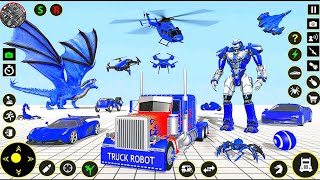 Firetruck Car Truck Robot Transformers Rescue Game [upl. by Osana231]