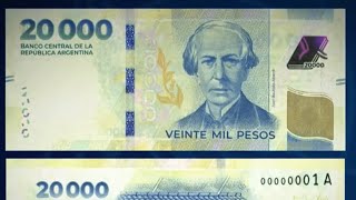 Todo lo que hay que saber sobre el nuevo billete de 20 mil pesos [upl. by Lucas895]