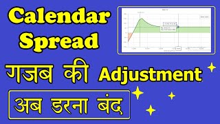 Best calendar spread adjustment  Calendar Spread Adjustment for all markets  how to make calendar [upl. by Mialliw]