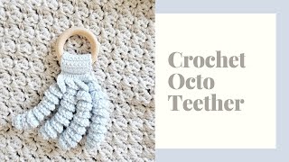 Octo Teether NICU Crochet Pattern for Preemies and Newborns [upl. by Wooster75]