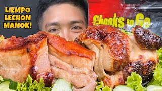 Chooks to Go Mukbang  Liempo at Lechon Manok Mukbang Asmr  Filipino Food Mukbang Philippines [upl. by Madson]