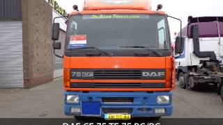 DAF CF 75 TE 75 RCPC [upl. by Ecirrehs761]