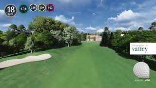 Donnington Valley  Hole 18  The Five Bells [upl. by Ylrehs]