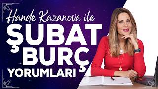 Hande Kazanova ile Şubat Burç Yorumları migrostv astroloji [upl. by Zantos]