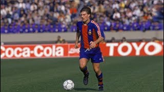 Michael Laudrup UNMATCHED VISION Best Passes Goals amp Skills [upl. by Ahseekan140]