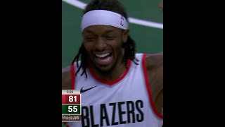 The Trail Blazers went up by 26 PTS vs the Bucks 😳 shorts [upl. by Suckow]