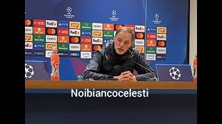 LazioBayernMonaco 10 la conferenza stampa di Tuchel [upl. by Robbin]