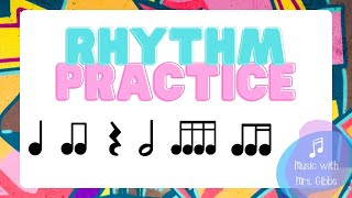 Rhythm Practice  Eighth Sixteenth Combinations [upl. by Corbett]