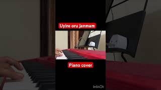 Uyire Piano Minnal Murali  Keyboard piano trending shorts music minnalmurali popularsong [upl. by Eizus]