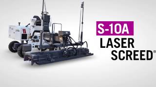 Somero S10A Laser Screed Machine [upl. by Salvador]