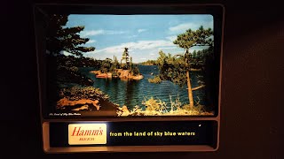 1956 Hamms Beer TV Rippler Scene Replacement and Running [upl. by Orabla]