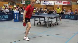 6a Flemming Hardbatworldchampion vs Bertelsmeier Deutscher u19 Meister 20240330 Hilüoltsin Koeln [upl. by Nnylyam]