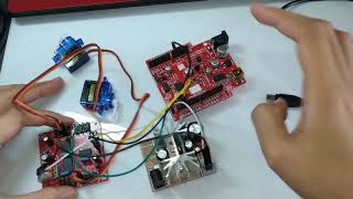 16 Channel Servo Controller Demo [upl. by Arac]