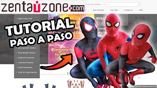 ¿CÓMO COMPRAR UN TRAJE DE SPIDERMAN EN ZENTAIZONE  SPIDERWILL [upl. by Renmus]