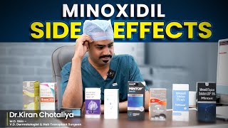 Minoxidil Side Effects Guide by Doctor  Cost of Hair Transplant amp Hair Transplant Doctor in Pune [upl. by Aliza]