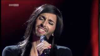 Conchita Wurst  My heart will go on  Colombias Got Talent [upl. by Yraeht]