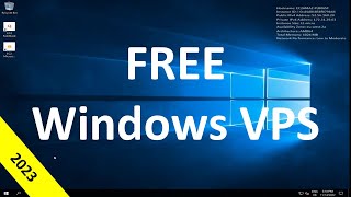 Create a FREE Windows Server VPS by using the AWS free tier in 2023 [upl. by Oirazan382]