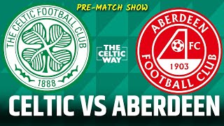 Celtic v Aberdeen Team line up REACTION as Trusty and Valle start at Hampden [upl. by Nairda]