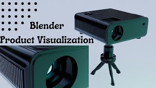 Want STUNNING Visuals Watch This Blender Tutorial Now ll product visualization mini projector [upl. by Haridan]