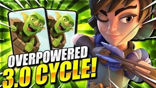 Best Double Barrel Deck In Clash Royale  Log Bait Deck [upl. by Tsirc]