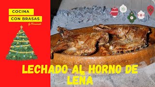 Lechazo al horno de leña [upl. by Siraj]