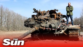 The Frontline with Jerome Starkey  See devastation caused by one Russian bomb in Ukrainian town [upl. by Etiragram]