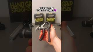 Before vs After using the Gripper😈 forearms handgripper gripper forearmtraining [upl. by Anirtak516]