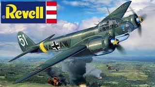 FULL VIDEO BUILD REVELL JUNKERS Ju88A4 BOMBER [upl. by Lee677]