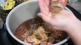 2 MEALS IN 10 MINUTES JALAPENO POPPER CHICKEN SALAD AND SLOW COOKER RED BEANS AND SAUSAGE [upl. by Mittel]