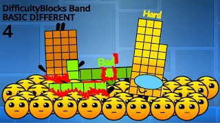 The ULTIMATE DifficultyBlocks Band Basic Different 4 mixed with DO2024B 119 remix2 [upl. by Ardnasella]