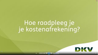 Hoe raadpleeg je je kostenafrekening [upl. by Nemlaz]