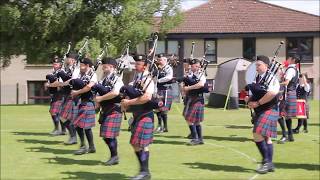 Markinch 2017  Bowhill amp District Pipe Band [upl. by Amieva]