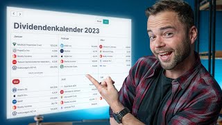 Beste Dividenden Übersicht Parqet Dividendenkalender [upl. by Odessa]