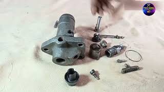 How to r175 Diesel Engine plunger fitting and China Engine fuel pump repair [upl. by Adilen]