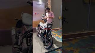 Most affordable Triumph motorcycle in India triumphspeed400 [upl. by Ltney814]