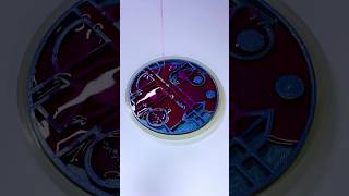 DIY Resin Art Easy Disc art diy craft [upl. by Aniratak948]